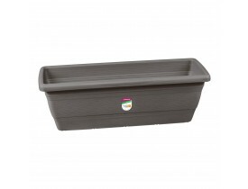 Floreira Retangular 50cm Cinza Atlas