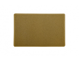 Tapete Capacho Vinil 40X60cm Liso Bege Kapazi