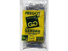 Prego com Cabeça 17X27 1Kg Gerdau