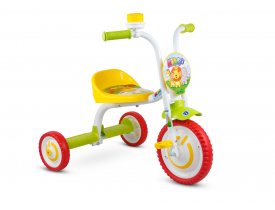 Triciclo Infantil Kids 3 Nathor Verde e Branco 