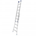 Escada Alumínio Abre e Fecha 2x6 Degraus Extensível 3,09 metros Mor