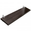 Prateleira Reta com Suporte Concept 1,5x20x40cm Tabaco Prat-K