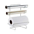 Suporte para Rolo de Papel Toalha/Alumínio/PVC Cromado Future