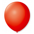 Balão N7 Liso Vermelho Quente Pacote com 50 unidades São Roque