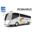 Ônibus Romabus Branco Roma