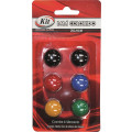 Imã Colorido com 6 unidades Kit.