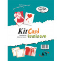 Papel Kit Cards Luminoso A4 com 25 folhas Kit