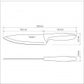 Faca Chef 7'' Inox Plenus Tramontina