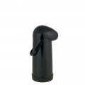 Garrafa Térmica de Pressão Nobile 1,0 litro Preta 12X32cm Mor