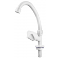 Torneira para Cozinha Bica Móvel de Bancada Plus Branca Herc