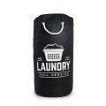 Cesto Laundry 25Litros Preto Secalux