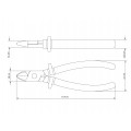 Alicate de Corte Diagonal 6'' Tramontina