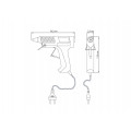 Pistola Elétrica para Cola Quente 10-12W Bivolt Tramontina
