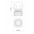 Engate Rápido em Plástico para Mangueiras 1/2'' Tramontina