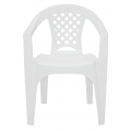 Cadeira de Plástico Iguape Branca Tramontina