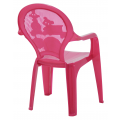 Cadeira Infantil Catty Rosa 35x37x55cm Tramontina