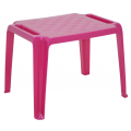 Mesa Infantil Dona Chica Rosa Tramontina 64x50x46cm