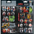 Adesivo Decorado Duplo Avengers Tilibra