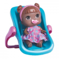 Babys Collection Mini Bebê Conforto Negra Super Toys