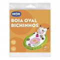 Boia Oval de Bichinhos com Fralda 36X56X71cm Mor Sortido