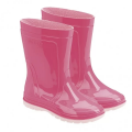 Bota Galocha Infantil 25/26 com Forro Rosa Jetsky Grendene