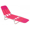 Cadeira Espreguiçadeira PVC 27x55x182cm Mor Cor Sortida