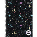 Caderno Espiral 80 Folhas Capa Dura 1/4 Pepper Tilibra Cor Sortida