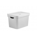 Caixa Organizadora Cube com Tampa Branca 24X27X36cm Ou Martiplast