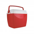 Caixa Térmica 18 litros Vermelha 26X32X38cm Mor