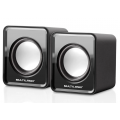 Caixa de Som Mini 3W RMS Preta Multilaser