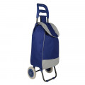 Carrinho de Compras Leva Tudo Bag To Go 28X35X96cm Mor Cor Sortida