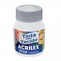 Tinta para Tecido Fosca 37ml Branco Acrilex