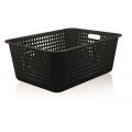 Cesta Organizadora Ou Martiplast Maxi 56x41x22cm Preta CO460