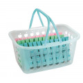 Cesto com Prendedores Maxi 36 peças Mor