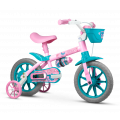 Bicicleta Infantil Aro 12 Charm Nathor