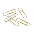 Clips Dourado com 120 unidades Tilibra