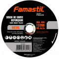 Disco de Corte Reforçado Metal 4.1/2' com 10 unidades' Famastil