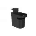 Dispenser para Detergente e Organizador de Pia Trium 650ml Preto Ou Martiplast