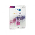 Pilha Recarregável AAA 900mAh Elgin