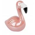 Flamingo Decorativo de Cerâmica Rosa D&A