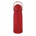 Garrafa Térmica de Pressão Nobile 1,9 litros Vermelha 14X40cm Mor