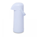 Garrafa Térmica Pressão Magic Pump 1 litro Branca Termolar