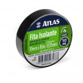 Fita Isolante 19mmX10 metros Preto Atlas
