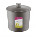 Lixeira Multiuso com Tampa 6 litros Cinza Primafer