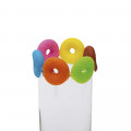 Marcador de Copo de Silicone Donut com 12 unidades Mor 8567