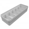 Organizador Colmeia Logic Ou Martiplast GD 35x12,5x7,5cm Branco OL950