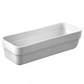 Organizador Gavetas Logic Ou Martiplast MD 8,5x23x5,5cm Branco OL300