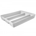 Organizador Utensílios Logic Branco Ou Martiplast