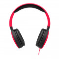 Headphone Dobrável New Fun P2 Vermelho Multilaser