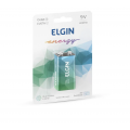 Bateria Alcalina 9V Elgin